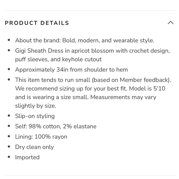 Gigi Dress in Apricot Blossom
A.L.C. - Picture 3 of 6